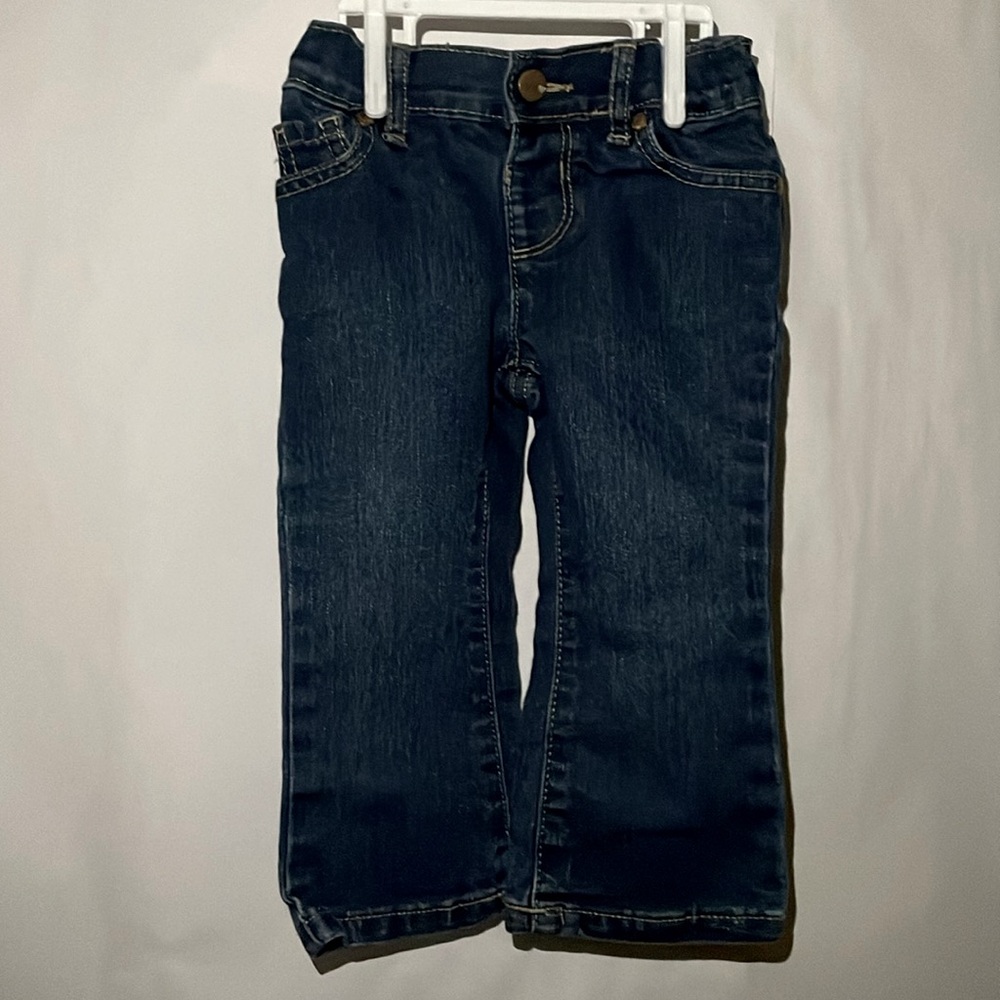 The Children’s Place Dark Wash Jeans Flare Leg Baby size